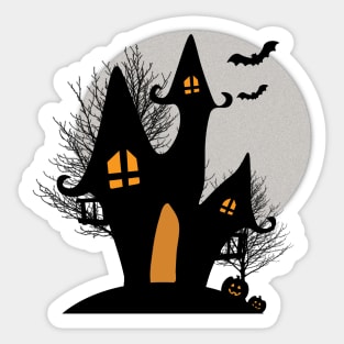 The Haunted House Sticker